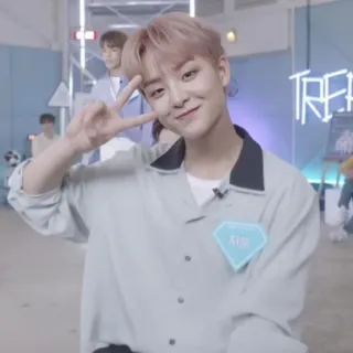 🐼 지훈 K-pop, Ídolo, Asiático, Masculino whatsapp sticker