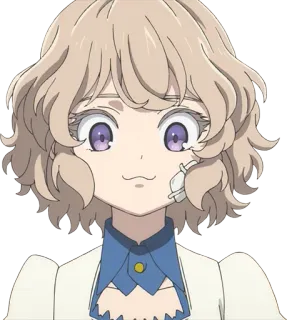 😺 Аниме, Девушка, Персонаж, Милый, Мультфильм telegram sticker