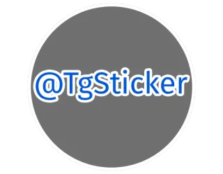👍 @TgSticker adesivo, telegram, social media telegram sticker