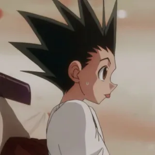 🌿 Gon Freecss Hunter x Hunter Animé, Gon, Hunter, Dessin animé telegram sticker