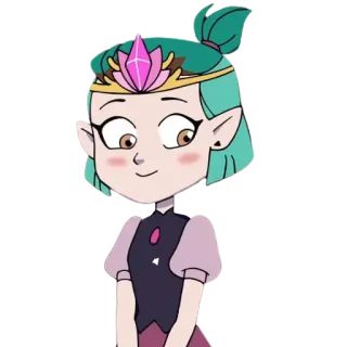 😳 Amity Blight The Owl House dibujos animados, animado, bruja, magia, personaje telegram sticker