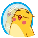 Yellow Boy @TgEmodziBot telegram emojis 😘