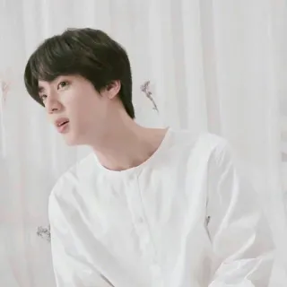 ☁️ Jin kpop, bts, jin, ca sĩ, thần tượng, châu á, nam telegram sticker