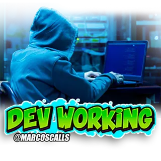 🤑 DEV WORKING
@MARCOSCALLS developer, coding, programming, computer, software, technology telegram sticker