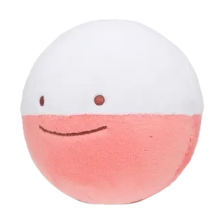 🙂 Electrode Pokemon pokemon, electrode, rosso, bianco, cartoni animati telegram sticker