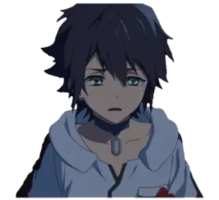 😢 Anime, Huilend, Bloed, Verdrietig telegram sticker