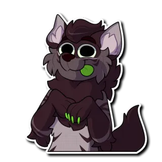 😋 furry telegram sticker