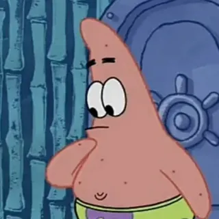 ✨ Patrick Star SpongeBob SquarePants 派大星, 海绵宝宝, 卡通, 尼克儿童频道, 角色, 搞笑 telegram sticker