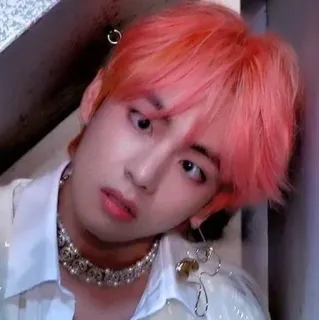🤪 V kpop, musik, sänger, idol, v, bts, taehyung telegram sticker