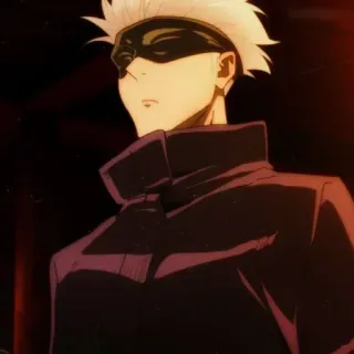 ♥ Gojo Satoru Jujutsu Kaisen Anime, Personnage, Gojo Satoru, Jujutsu Kaisen telegram sticker