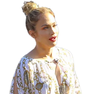 🤦‍♀️ Jennifer Lopez celebrity, woman, singer, actress, JLo telegram sticker