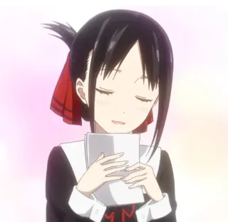 Shinomiya Kaguya By @qewertyy telegram stickers