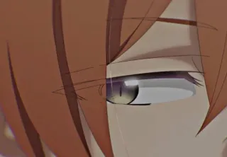 👀 Anime, Auge, Nahaufnahme telegram sticker