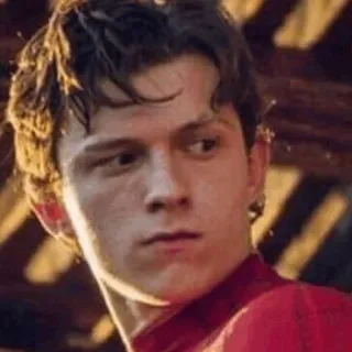 ⚙ Peter Parker spiderman, peter parker, tom holland, marvel, superhéroe, vengadores whatsapp sticker