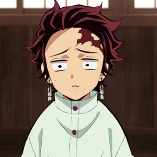 🧧 Tanjiro Kamado Demon Slayer Аниме, Клинок, рассекающий демонов, Танджиро, Танджиро Камадо, Манга telegram sticker