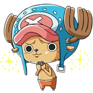 🥺 Tony Tony Chopper One Piece anime, one piece, tony tony chopper, character telegram sticker