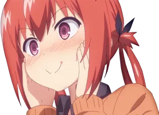 😊 Satania Gabriel Dropout Anime, Manga, Satania, Gabriel Dropout, Carino, Demone telegram sticker