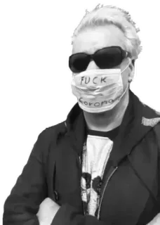 🦠 FUCK Corona Corona, Pandemia, Mascarilla, Profanidad, Ofensivo whatsapp sticker