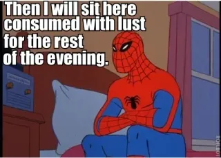 Vintage Spidey Memes whatsapp stickers