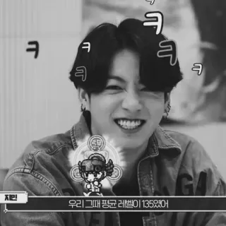 🌚 우리 그때 평균 레벨이 135였어 personne, homme, coréen, sourire, rire, maplestory telegram sticker