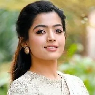 ❤️ Rashmika Mandanna Schauspielerin, indische Schauspielerin, Bollywood, Promi, Frau, Porträt telegram sticker