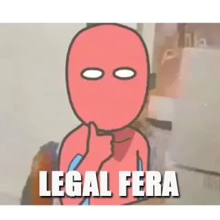 👍 LEGAL FERA telegram sticker
