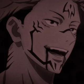 👹 Ryomen Sukuna Jujutsu Kaisen Anime, Manga, Jujutsu Kaisen, Ryomen Sukuna, Sukuna whatsapp sticker