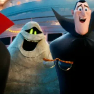 🕸 Dracula Hotel Transylvania Kreskówka, Potwór, Animowany, Film, Komedia telegram sticker