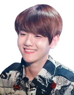😄 smile, kpop, idol, man, portrait, asian telegram sticker