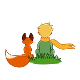 🌅 Little Prince The Little Prince zorro, el principito, libro infantil, amistad, desierto, lindo, caprichoso telegram sticker