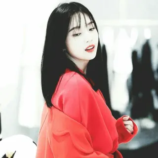 🏮 女性, 人物, 肖像, 韩国, 亚洲 telegram sticker