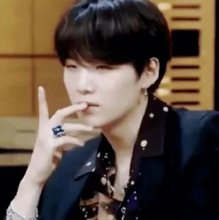 ❄️ Suga kpop, penyanyi, musik, suga, bts, idola whatsapp sticker