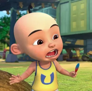🦠 Upin Upin & Ipin Cartoon, Upin & Ipin, Figur, Kind, Animation telegram sticker