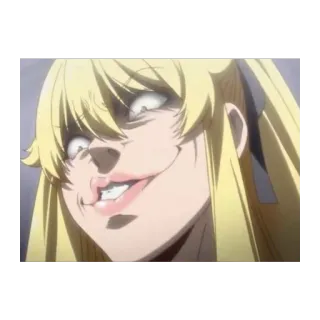 😆 Anime, Manga, Fou, Drôle, Visage, Expression telegram sticker