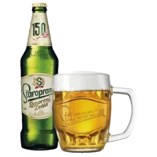 🍺 Bier, Alkohol, Staropramen, Getränk, Lager whatsapp sticker