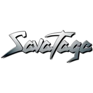 🤘 Savatage savatage, banda, metal, logo telegram sticker