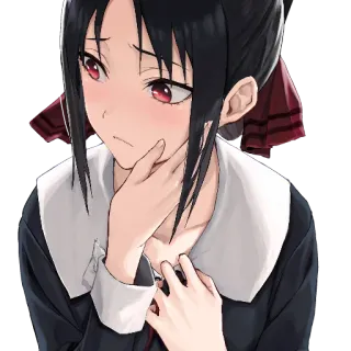 🌈 Kaguya Shinomiya Kaguya-sama: Love Is War Anime, Manga, Kaguya Shinomiya, Love is War, Mignon, Dessin animé telegram sticker