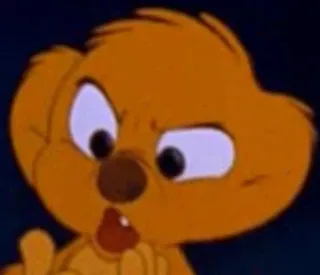 🙄 cartoon, animal, koala, cute, expression, disbelief telegram sticker
