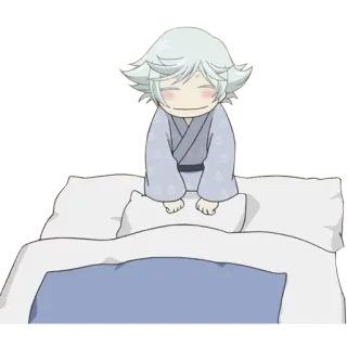 💤 Tomoe Kamisama Kiss Anime, Manga, Volpe, Assonnato, Carino telegram sticker