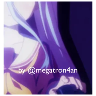 ✝ by @megatron4an Anime, Cartoni animati, Arte, Arte digitale telegram sticker