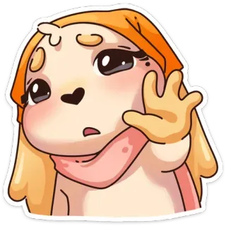 ⛔️ Desenho animado, Personagem, Fofo, Kawaii whatsapp sticker