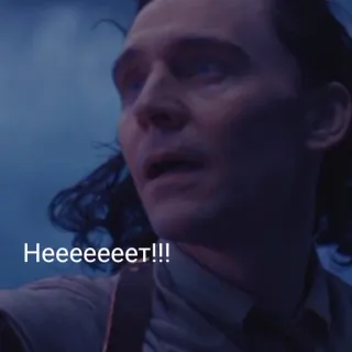 ✝ Loki Неееееееет!!! Loki, Marvel, disappointment, distress, sad, emotional telegram sticker