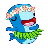 Captain Whale telegram stickers