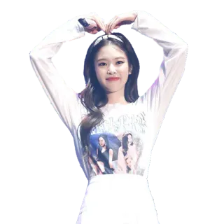 ❤️ vrouw, meisje, hart, K-pop telegram sticker