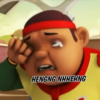 ⚡️ HENGNG NHHEHNG การ์ตูน, ร้องไห้, เศร้า, มีม, ตัวละคร telegram sticker