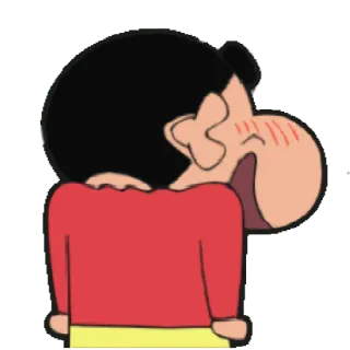 😀 Shin-chan Shin-chan, Anime, Cartoon, Grappig, Sticker telegram sticker