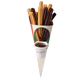 👅 Churros, Sobremesa, Chocolate, Lanche, Comida telegram sticker