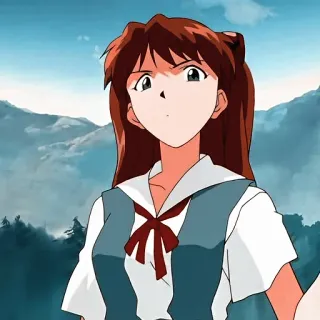 Asuka Langley Emotions 2 @vaenyra telegram stickers