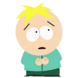 😖 Butters Stotch South Park บัตเตอร์, สต๊อตช์, เซาท์พาร์ค, การ์ตูน, ตัวละคร telegram sticker