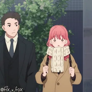 👋 Shoko Nishimiya, Shoya Ishida A Silent Voice @fix_x_fox telegram sticker